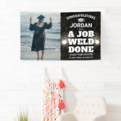 Ein Job wurde gemacht Torch & Sparks Welder Abschl Banner (Insitu)