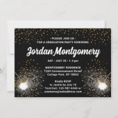 Ein Job wurde gemacht Torch & Sparks Welder Abschl Einladung (Rückseite)