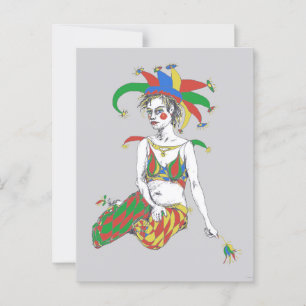 Ein Joker Postkarte