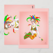 Ein Joker Postkarte (Vorne/Hinten)