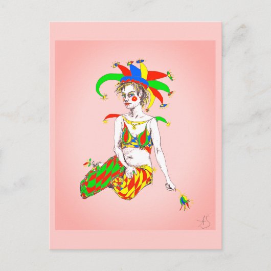 Ein Joker Postkarte (Vorderseite)