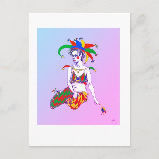 Ein Joker Postkarte (Vorderseite)