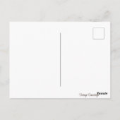 Ein Jolly Halloween Custom Vintag Postkarte (Rückseite)