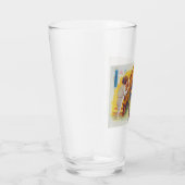 Ein Jolly Halloween (Schwarze Katzen) Glas (Rechts)