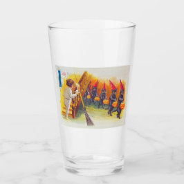 Ein Jolly Halloween (Schwarze Katzen) Glas