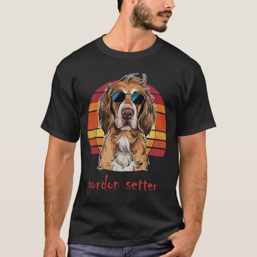 ein Jordan Setter Hund T-Shirt (Vorderseite)