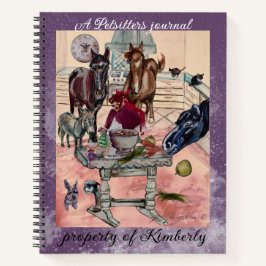 Ein Journal für Heimtiersitzer Notizblock