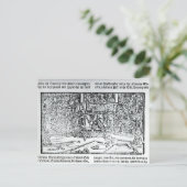 Ein Jousting-Turnier Postkarte (Stehend Vorderseite)