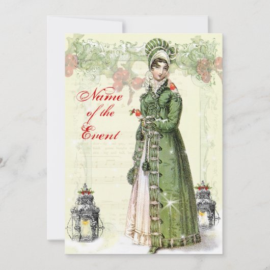 Ein Joyous Weihnachten (alternativ) Einladung (Vorderseite)