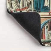 Ein jüdisches Gelehrtdarstellen Mousepad (Ecke)