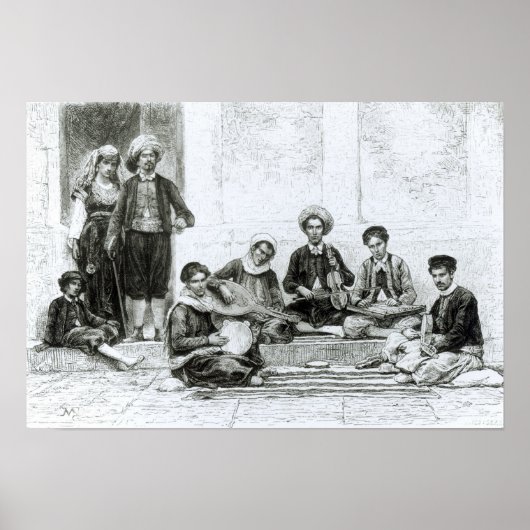 Ein jüdisches Konzert, Tlemcen Poster (Vorne)