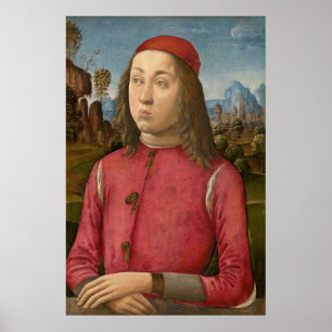Ein Jugendlicher - Domenico del Mazziere Fine Art Poster