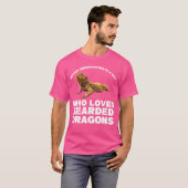 Ein Junge, der bärtige Drachen Liebe Bartete Drach T-Shirt (Vorne ganz)