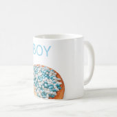 Ein Junge ist geboren Kaffeetasse (VorderseiteRechts)