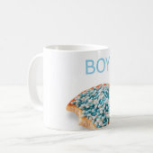 Ein Junge ist geboren Kaffeetasse (Vorderseite Links)