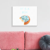 Ein Junge ist geboren Leinwanddruck (Insitu (Wohnzimmer))
