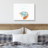 Ein Junge ist geboren Leinwanddruck (Insitu (Schlafzimmer))