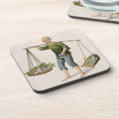 Ein Junge mit Gemüse, überziehen 54 'von den Untersetzer (Linke Seite)