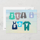 ein Junge Postkarte (Vorne/Hinten)