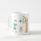 ein Junge und eine Tasse (Vorderseite Links)
