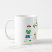 ein Junge und eine Tasse (Links)