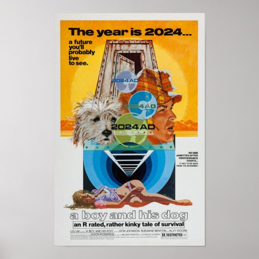 Ein Junge und sein Hund Filmplakat Poster (Vorne)