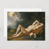 Ein Junge und sein Hund Postkarte (Vorne/Hinten)