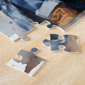 Ein Junge und sein Hund Puzzle (Seite)