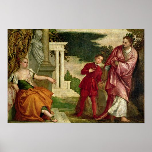 Ein junger Mann zwischen Tugend und Laster Poster (Vorne)