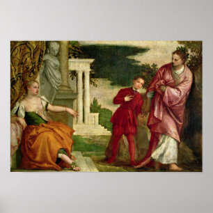 Ein junger Mann zwischen Vorzug und Laster Poster