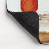 Ein junger Noblewoman von Secoton Mousepad (Ecke)