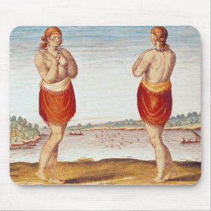 Ein junger Noblewoman von Secoton Mousepad