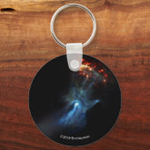 Ein junger Pulsar zeigt seine Hand Schlüsselanhänger (Vorderseite)