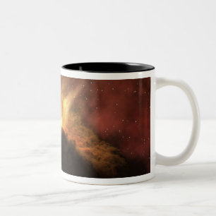 Ein junger Star Zweifarbige Tasse