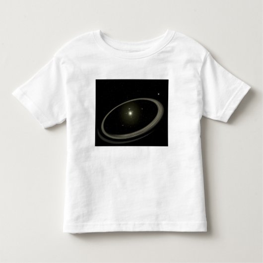 Ein junger Stern, umgeben von großen Planeten Kleinkind T-shirt (Vorderseite)