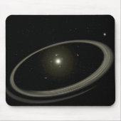Ein junger Stern, umgeben von großen Planeten Mousepad (Vorne)