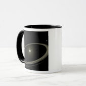 Ein junger Stern, umgeben von großen Planeten Tasse (Vorderseite Links)