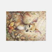 Ein junger Vater Fleecedecke (Vorderseite (Horizontal))