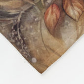 Ein junger Vater Fleecedecke (Ecke)