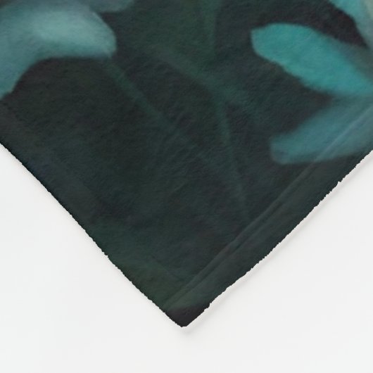 Ein junger Vater Fleecedecke (Ecke)