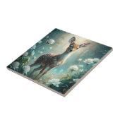 Ein junger Vater Fliese (Seite)