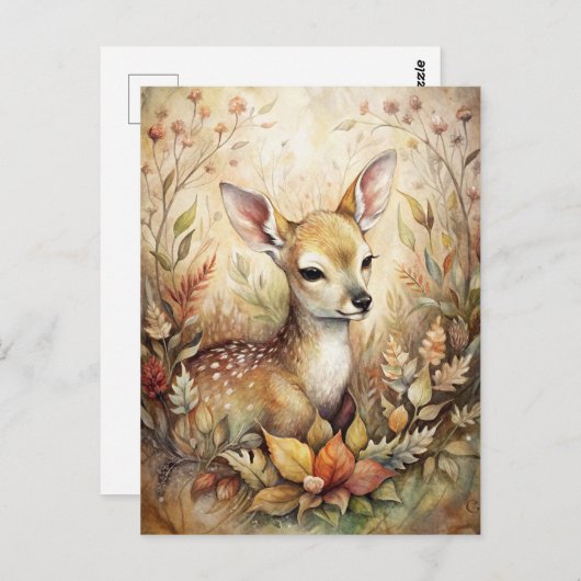 Ein junger Vater Postkarte (Vorne/Hinten)