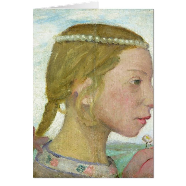Ein junges Mädchen (Vorne)