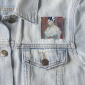 Ein junges Mädchen, 1893 Button (Beispiel)