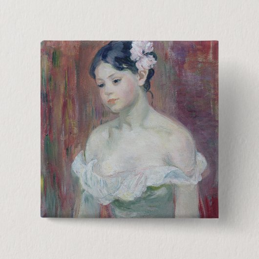 Ein junges Mädchen, 1893 Button (Vorderseite)