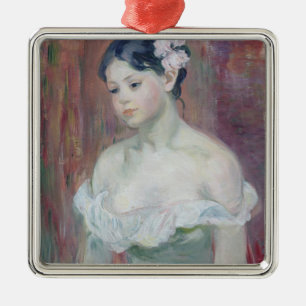Ein junges Mädchen, 1893 Ornament Aus Metall