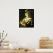 Ein junges Mädchen Poster (Küche)
