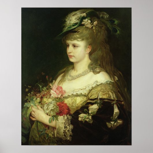 Ein junges Mädchen Poster (Vorne)