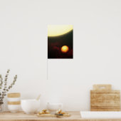 Ein Jupiter-ähnlicher Planet Poster (Küche)