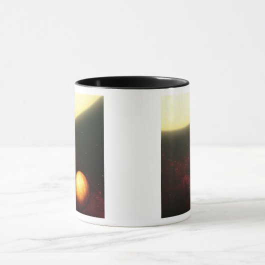 Ein Jupiter-ähnlicher Planet Tasse (Zentrum)